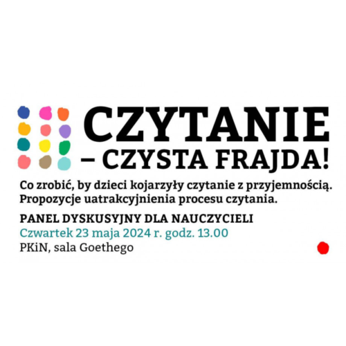 „Czytanie – czysta frajda” – panel dyskusyjny na Międzynarodowych Targach Książki w Warszawie