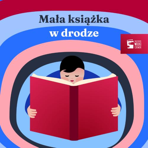 Mała książka w drodze - grafika promocyjna