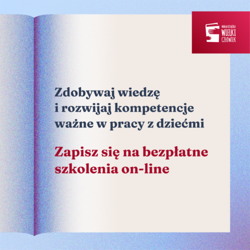 Cykl bezpłatnych szkoleń on-line dla promotorek i promotorów czytelnictwa